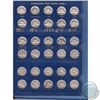 Image 4 : Estate Lot of Canadian 5-cents 1922-1966 with Date Range 1922-2001 of 81pcs. The only coin missing i