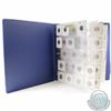 Image 1 : Estate Lot Binder of 124x USA 1-cent, 5-cent, 10-cent, 25-cent, 50-cent & $1 in 2x2's and Plastic Pa