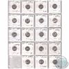 Image 7 : Estate Lot Binder of 124x USA 1-cent, 5-cent, 10-cent, 25-cent, 50-cent & $1 in 2x2's and Plastic Pa