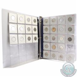 Estate Lot of Canada Commemorative 25-cent & $1 Inside White Binder. You will receive Commemorative 