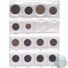 Image 2 : Estate Lot of Canada 1-cent in Brown Vinyl Binder. You will receive 4x Bank Tokens, PEI 1-cent, Newf