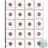 Image 4 : Estate Lot of Canada 1-cents with Minor Error Varieties Dated 1958-1964 inside Black Binder. 88pcs