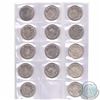 Image 2 : Estate Lot of Canada 50-cent Dated 1939-1965 in Blue Folder. Only 1948 is missing. 25pcs