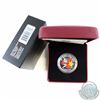 Image 1 : 2013 Canada $20 Glass Candy Cane Fine Silver Coin (Capsule lightly scratched) - TAX Exempt