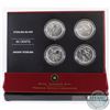 Image 1 : 2005 Canada Hockey Legends of the Toronto Maple Leafs 4-Coin Sterling Silver 50-cent Set (Outer slee