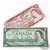 Image 1 : Pair of Replacement notes, 1 x 1967 $1 *N/O and 1 x 1974 $2 $BA. 2pcs