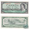 Image 1 : 1954 Replacement $1 Note from the Bank of Canada with *A/Y Prefix.
