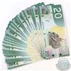 Image 1 : 30 x 2004 $20 Notes with Jenkins-Carney Signatures and Consecutive Serial Numbers. 30ocs
