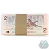 Image 1 : 100 x 1986 $2 Notes with Bonin-Thiessen signature, EGU Prefix and Consecutive Serial Numbers. 100pcs