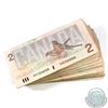 Image 1 : 94 x 1986 $2 Notes in Circulated Condition. 94pcs