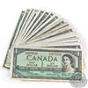 Image 1 : 50 x 1954 $1 Notes from the Bank of Canada. 60pcs