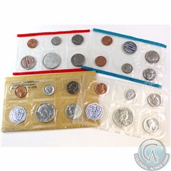 3x United States Commemorative Mint Sets. This lot includes the 1963P Proof, 1964P Proof Set & the 1