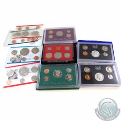 Lot of 7x United States Proof & Mint Sets. This lot includes: 2x 1968 Proof Set (NO COA), 1982 Proof