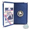 Image 1 : 1991 25th Anniversary of Star Trek - Mr. Spock .999 Fine Silver Commemorative Coin in Folder with CO