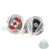 Image 1 : 2015 Flag & Poppy Original roll of 40pcs - some coins are Coloured. 2 Rolls