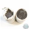 Image 1 : 1991 & 1992 Canada Original 50-cent Rolls of 25pcs. Please Note 1992 roll has date written on the ro