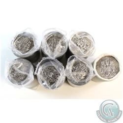 Lot of 7 1994-2000 Canada Original 50 cent Rolls of 25pcs. You will receive the following rolls: 199