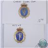 Image 1 : 2x Canadian Signal Corps Badges. This lot includes the Queen's Signal Corps and the Royal Canadian C