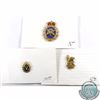 Image 1 : Mixed Lot of Miscellaneous Badges. Please view image. Lot sold as is; No returns. 3pcs
