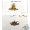 Image 1 : Pair of Badges. You will receive the Field Artillery badge and the Royal Canadian Corps of Signals B