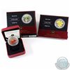 Image 1 : Lot of 3x Canada Coloured Silver Maple Leafs. You will receive 2005, 2006 & 2007 (2006 & 2007 are mi