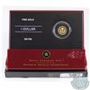 Image 1 : 2006 Canada $1 Gold Louis .9999 Fine Gold Coin (Outer sleeve lightly worn, coin case has residue & c