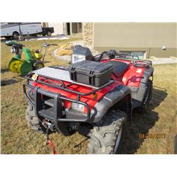 2001 HONDA FOREMAN RUBICON QUAD