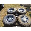 Image 1 : 4 HONDA QUAD TIRES & RIMS