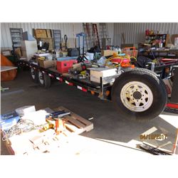 HAULRITE DUAL AXLE FLAT DECK TRAILER