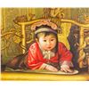 Image 3 : Shang Yi Chinese Oil on Canvas Dated 1978