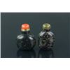 Image 1 : 2 Pc Chinese Agate Snuff Bottles