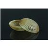 Image 1 : 18th Chinese Hetian Jade Reticulated Parfumiere