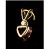 Image 3 : 10K Gold Tourmaline&Garnet Pendant RV$100