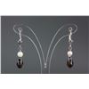 Image 1 : Sterling Silver Quartz Drop Earrings Retail $60