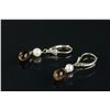 Image 2 : Sterling Silver Quartz Drop Earrings Retail $60