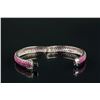 Image 4 : 16.83ct Ruby Sterling Silver Bracelet CRV $1999