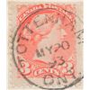 Image 1 : Canada 1893 Three Cents Stamp with Envelope&Letter