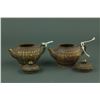 Image 2 : Pair of Chinese Bronze Small Teapots w/ Covers