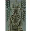 Image 2 : 17/18th Century Burmese Gilt Bronze Buddha Figure