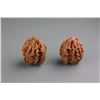 Image 1 : 2 PC Chinese Old Natural Walnut