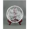 Image 1 : Crystal Ashtray with Carving