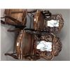 Image 12 : Set of 4 19thC Qing Chinese Rosewood Chairs