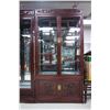 Image 1 : Chinese Four-Door Curio Cabinet with Lighting