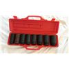 Image 1 : Case Of 3/4” Deep Sockets For 1/ 1 1/2”  Impact Socket Wrench/Drill (Various Sizes) (8)