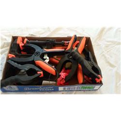 Lot Of Plastic Clamps (10)