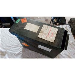 Metal Canadian Forces Ammunition Box
