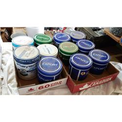 Lot Of Tobacco Tins