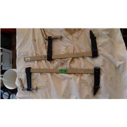 Metal Wood Clamps (20”) (2)