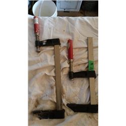 Metal Wood Clamps (14”) (2)