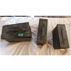 Metal Ammunition Boxes (3)